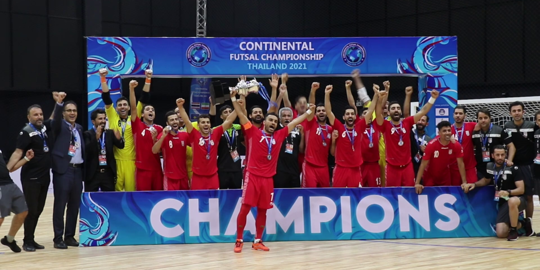 Iran Futsal wins the Continental championship 2021 – TeamMelli