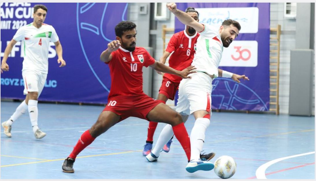 Iran Futsal thrashes Maldives 17-0 – Team Melli