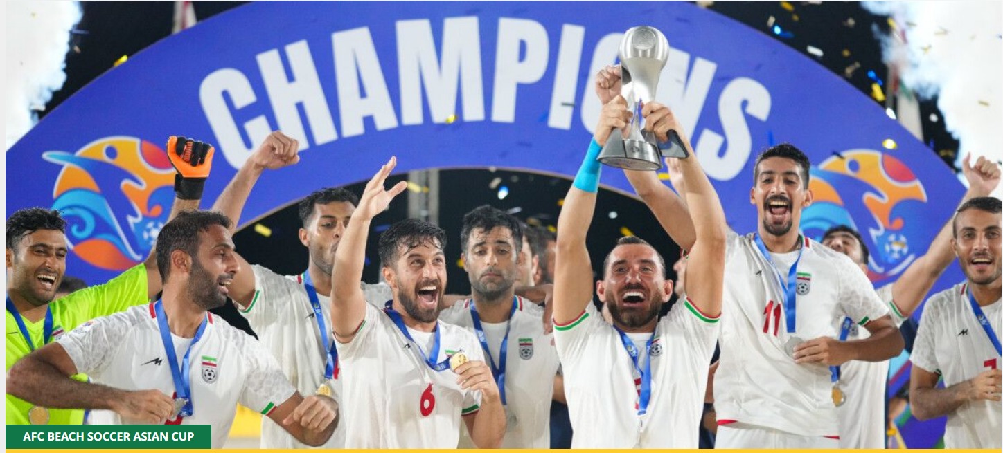 Iran Routs Japan In The Finals Of AFC Beach Soccer Asian Cup 2023 ...